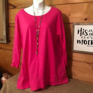 Fresh Produce top XL Pink